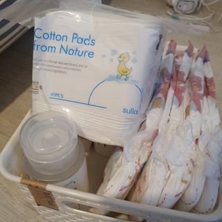 설랩수앤슈, 직접 만들어 쓰는 아기 물티슈 — 4점을 준 리뷰어가 2021년 7월 올린 사용 사진