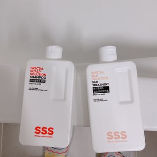 트리플에스 탈모 샴푸 275ml + 실크 트리트먼트 275ml — 5점을 준 리뷰어가 2021년 2월 올린 사용 사진