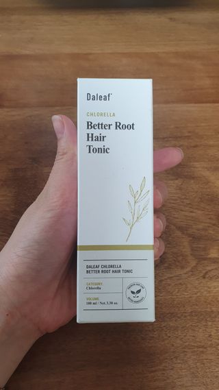 달리프 클로렐라 베러 루트 헤어토닉 100ml — 5점을 준 리뷰어가 2021년 4월 올린 사용 사진