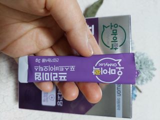 [유산균] 오마이락 프리미엄 포스트바이오틱스 30P — 5점을 준 리뷰어가 2022년 11월 올린 사용 사진