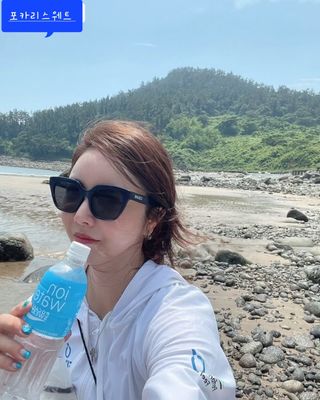 [동아오츠카] 포카리스웨트  500ml PET + 이온워터 500ml PET — 5점을 준 리뷰어가 2025년 7월 올린 사용 사진