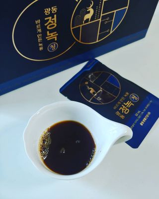 광동생활건강 [광동] 바르게 만든 녹용, 광동정녹청 — 5점을 준 리뷰어가 2021년 11월 올린 사용 사진