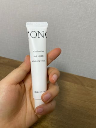 CONC 콩크 미로탐누스 안티링클 화이트닝 세럼 — 5점을 준 리뷰어가 2021년 1월 올린 사용 사진