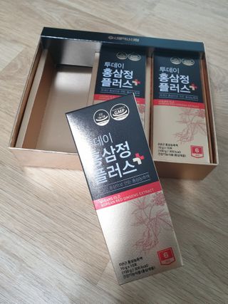 서울약사신협_투데이홍삼정플러스스틱_10g x 30포 — 5점을 준 리뷰어가 2021년 2월 올린 사용 사진