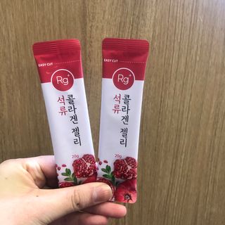 함초록 Rg+ 석류콜라겐젤리 — 5점을 준 리뷰어가 2021년 3월 올린 사용 사진