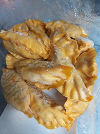 한만두 진한 해물맛 짬뽕만두 1kg — 5점을 준 리뷰어가 2021년 4월 올린 사용 사진