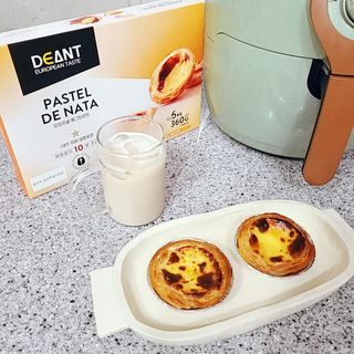디앙뜨 포르투갈 에그타르트 오리지널 맛+패션후르츠 맛 중 택1 — 5점을 준 리뷰어가 2021년 7월 올린 사용 사진