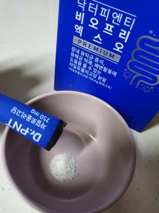 닥터피엔티 [Dr.PNT] 장내 환경 개선의 핵심, 프리바이오틱스! 비오프리 XO — 5점을 준 리뷰어가 2022년 9월 올린 사용 사진