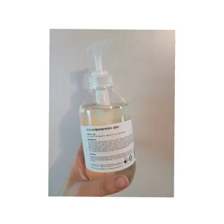 빅그린 니치 퍼퓸 바이옴바디워시 500ml(상탈, 블랙베리&베이, 블랑쉐 3종 중 택1) — 5점을 준 리뷰어가 2022년 8월 올린 사용 사진