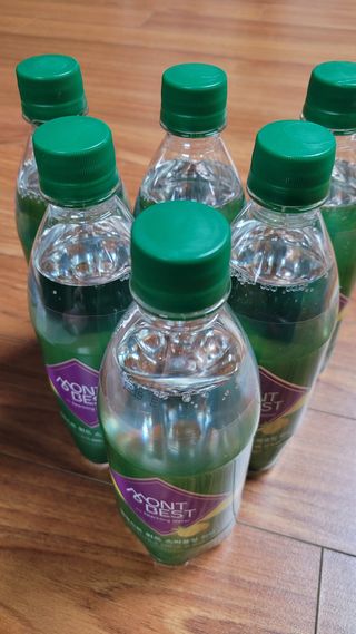 몽베스트 Montbest with Sparkling water Lemon OR Lime 20병(랜덤) — 5점을 준 리뷰어가 2021년 10월 올린 사용 사진