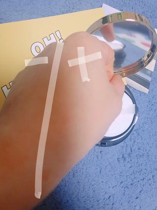 웰피아생활건강 웰피아마스커버_올인원커버쿠션(21호, 23호) — 3점을 준 리뷰어가 2023년 1월 올린 사용 사진