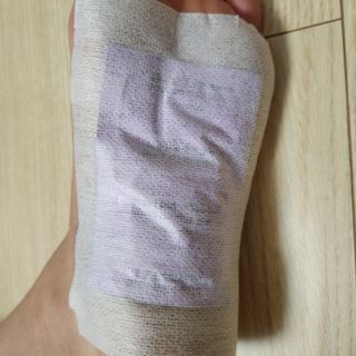 [레제르] 아로마 수액패치 발패치 30매입 -라벤더향/유칼립투스향/대나무향 — 5점을 준 리뷰어가 2022년 9월 올린 사용 사진