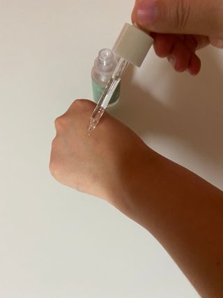 나나스킨 콤플렉스씨쓰리닥터클리어앰플 — 5점을 준 리뷰어가 2021년 11월 올린 사용 사진