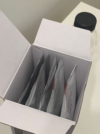 클린24시간 1BOX(5포) + 전용보틀(500ml) — 5점을 준 리뷰어가 2022년 10월 올린 사용 사진