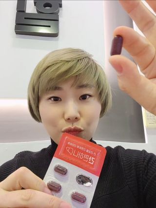 이지헬스 간편하니 [1개월 분  60정] — 5점을 준 리뷰어가 2021년 1월 올린 사용 사진