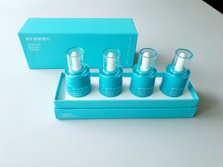 아로메르 리바이탈라이징 블루밍 앰플 10ml x 4ea — 4점을 준 리뷰어가 2021년 8월 올린 사용 사진