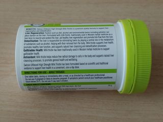 Swisse 스위스 고함량 밀크씨슬 35,000mg 60정 — 5점을 준 리뷰어가 2021년 11월 올린 사용 사진