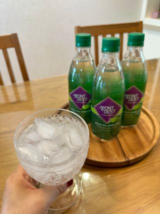 몽베스트 Montbest with Sparkling water Lime20병 — 5점을 준 리뷰어가 2023년 2월 올린 사용 사진