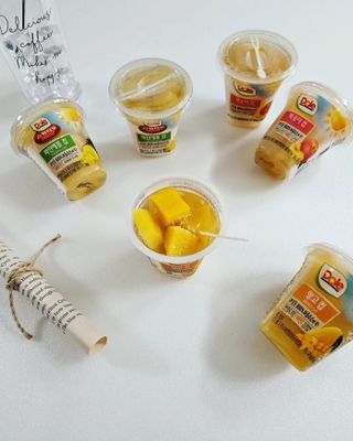 돌 MF[Dole] 파인애플컵/망고컵/복숭아컵 198g 6입X1박스 (맛 1가지 랜덤 발송) — 5점을 준 리뷰어가 2023년 6월 올린 사용 사진