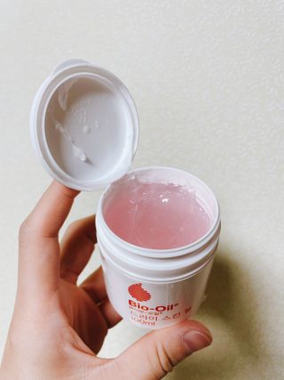 바이오오일 [바이오-오일] 드라이 스킨 젤 100ml — 5점을 준 리뷰어가 2021년 11월 올린 사용 사진