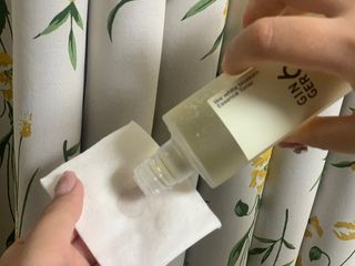 GINGER6 라이크 화이트 블라썸 에센스 토너 — 5점을 준 리뷰어가 2021년 10월 올린 사용 사진