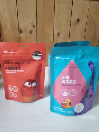 푸름웰니스 라바 쑥쑥구미 36g — 5점을 준 리뷰어가 2022년 3월 올린 사용 사진