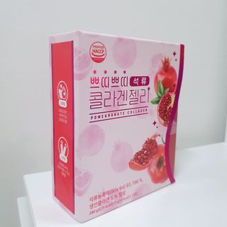 헬스업_쁘띠쁘띠석류콜라겐젤리_20g x 14포 — 5점을 준 리뷰어가 2021년 2월 올린 사용 사진
