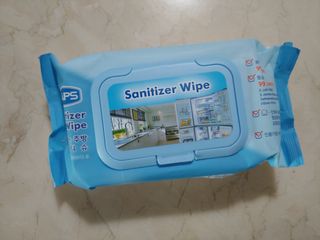 햅스 세균없는 주방 대형 2팩, HAPS sanitizer wipe — 4.5점을 준 리뷰어가 2022년 1월 올린 사용 사진