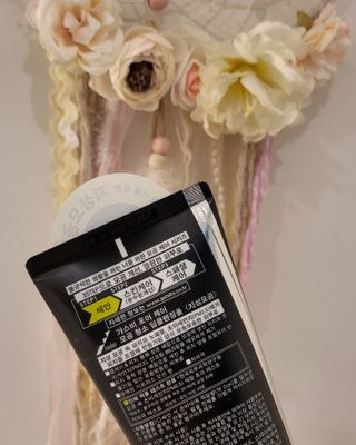 [갸스비] 지성 남성을 위한 포어케어 클렌징폼 — 5점을 준 리뷰어가 2021년 10월 올린 사용 사진