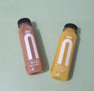 BLENDY'S 핑크 스무디+블론디 스무디 — 5점을 준 리뷰어가 2021년 12월 올린 사용 사진