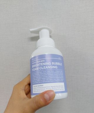 약손명가코스메틱 에오스보떼 브라이트닝 버블 폼 클렌징 300ml — 5점을 준 리뷰어가 2021년 12월 올린 사용 사진