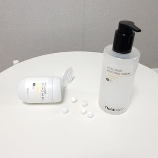 씽크바이오 히알루론 에센스 에어볼 28ea/ 부스팅 세럼 250ml 2종 세트 — 5점을 준 리뷰어가 2022년 7월 올린 사용 사진