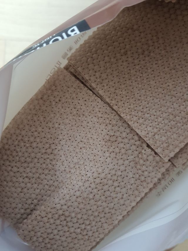 블뤼엔 일회용 수세미 리뷰 사진