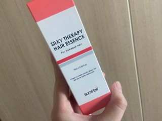 썸헤어 / SUMHAIR 썸헤어 실키 테라피 헤어 에센스 — 4점을 준 리뷰어가 2021년 4월 올린 사용 사진