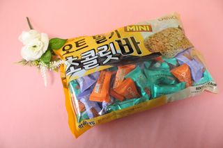 델리스 오트 밀키 초콜릿 바 — 5점을 준 리뷰어가 2022년 5월 올린 사용 사진
