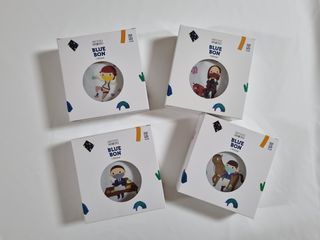 [블루 본 아이노우] 유아용 컬러마스크 40 PCS SET 2중 택 1 — 5점을 준 리뷰어가 2021년 4월 올린 사용 사진