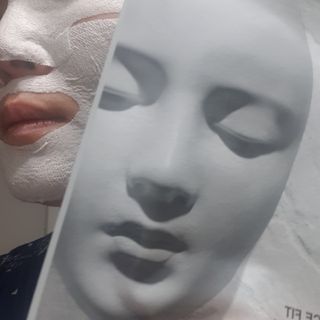 아이디플라코스메틱 페이스핏 플라스터 마스크 _ 리뉴얼 — 5점을 준 리뷰어가 2021년 4월 올린 사용 사진