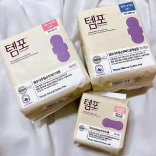 나우[템포] 템포 패드 내추럴 순면 생리대 SET(중형 슬림 + 대형 + 라이너) — 5점을 준 리뷰어가 2024년 4월 올린 사용 사진