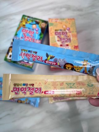 다나음 셀렌에 빠진 아연면역젤리 열대과일맛+사과맛 — 5점을 준 리뷰어가 2023년 6월 올린 사용 사진
