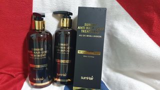 썸헤어 / SUMHAIR 썸헤어  써밋 안티 헤어로스 샴푸+트리트먼트 — 5점을 준 리뷰어가 2021년 6월 올린 사용 사진