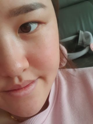 화이트리 채움 베리어 로션, 베리어 크림 세트 — 4점을 준 리뷰어가 2021년 1월 올린 사용 사진
