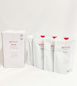 클린24시간 1BOX(5포) + 전용보틀(500ml) — 5점을 준 리뷰어가 2023년 2월 올린 사용 사진