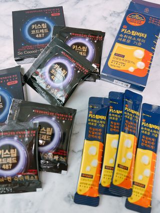 [키스립] 근복적인 숙취원인 해결 숙취해소제 키스립 코드레드487 2팩 & 뉴키스립비타 1box  set (최신) — 4.5점을 준 리뷰어가 2022년 8월 올린 사용 사진