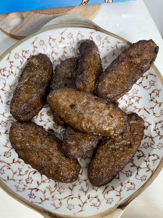 한성기업 명란한 떡갈비 — 4점을 준 리뷰어가 2021년 10월 올린 사용 사진
