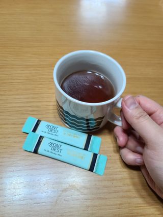 몽베스트 위드더 블랜딩 하우스 _ 얼그레이 블랙티 — 5점을 준 리뷰어가 2022년 12월 올린 사용 사진