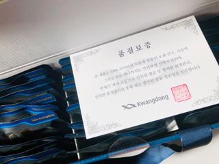 [광동생활건강] 광동정녹청 30포 — 5점을 준 리뷰어가 2021년 10월 올린 사용 사진