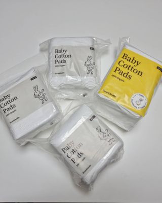 디어엘로디 프리미엄 유기농 유아 솜티슈 40매 3Pack +60매 1Pack 혼합형 — 5점을 준 리뷰어가 2021년 4월 올린 사용 사진