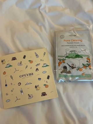 세뚜아(Cettua) 나우[세뚜아] 포어 클리어링 마스크 Cettua Pore Clearing facial mask 4매 — 5점을 준 리뷰어가 2024년 2월 올린 사용 사진
