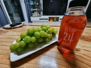 클린24시간 1BOX(5포) + 전용보틀(500ml) — 5점을 준 리뷰어가 2022년 8월 올린 사용 사진