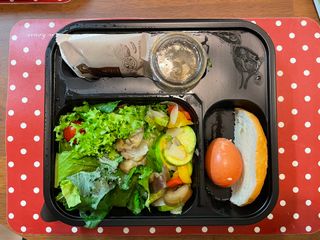 참살이도시락 작심삼일 샐러드도시락 3개 맛보기 새벽배송 또는 택배배송 — 4점을 준 리뷰어가 2021년 7월 올린 사용 사진